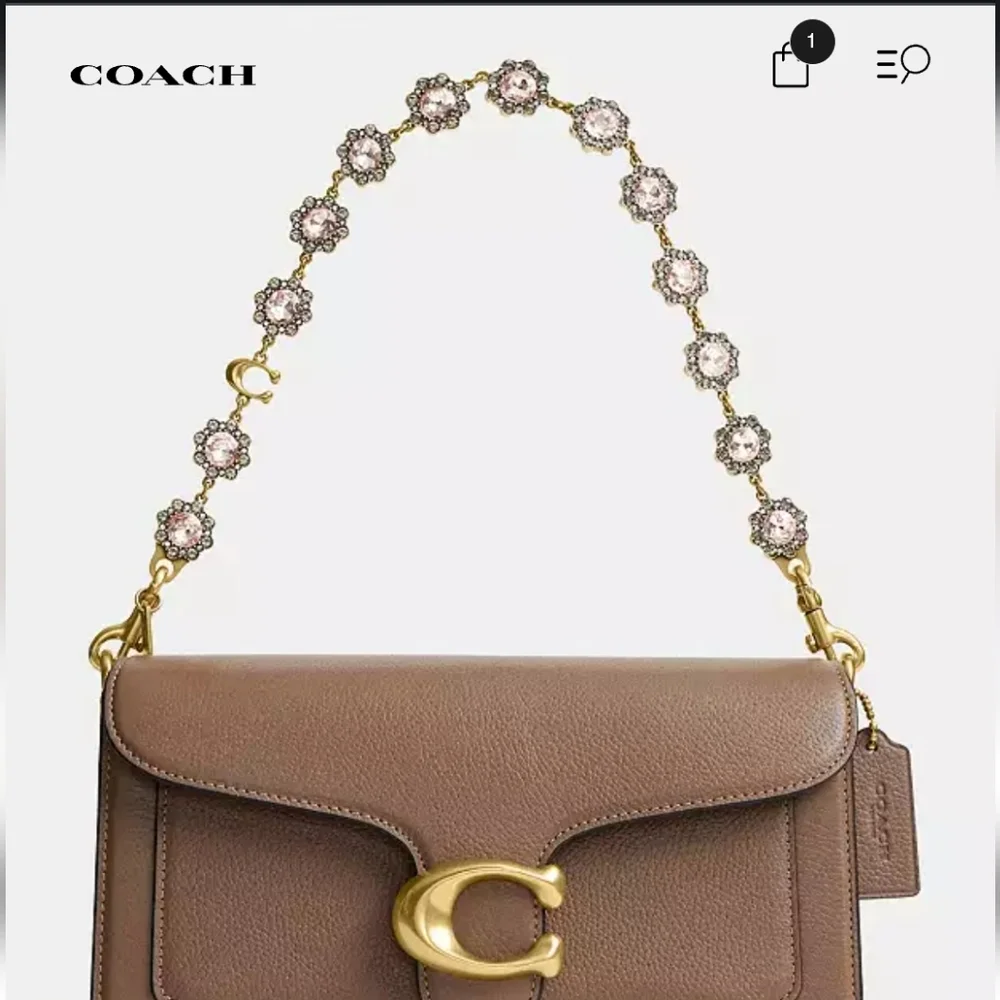 NWT Coach Short Jewerly Chain Strap - Picture 4 of 6